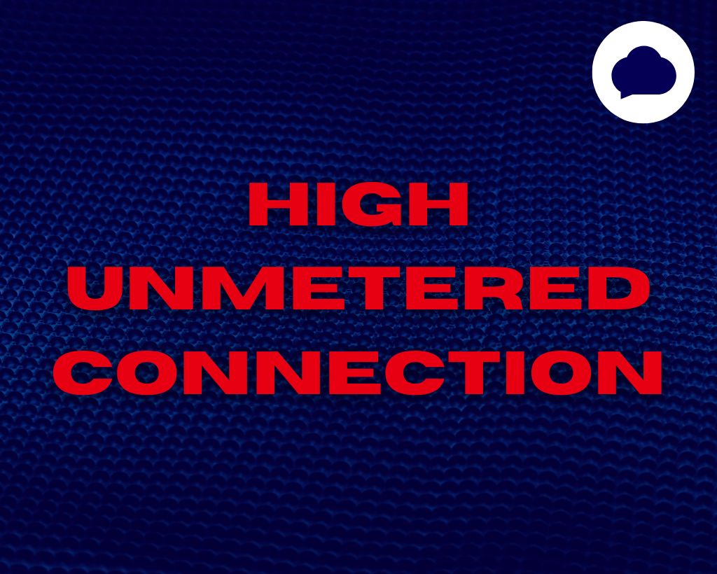 Yüksek Trafiğe Hazır Altyapı: High Unmetered Connection