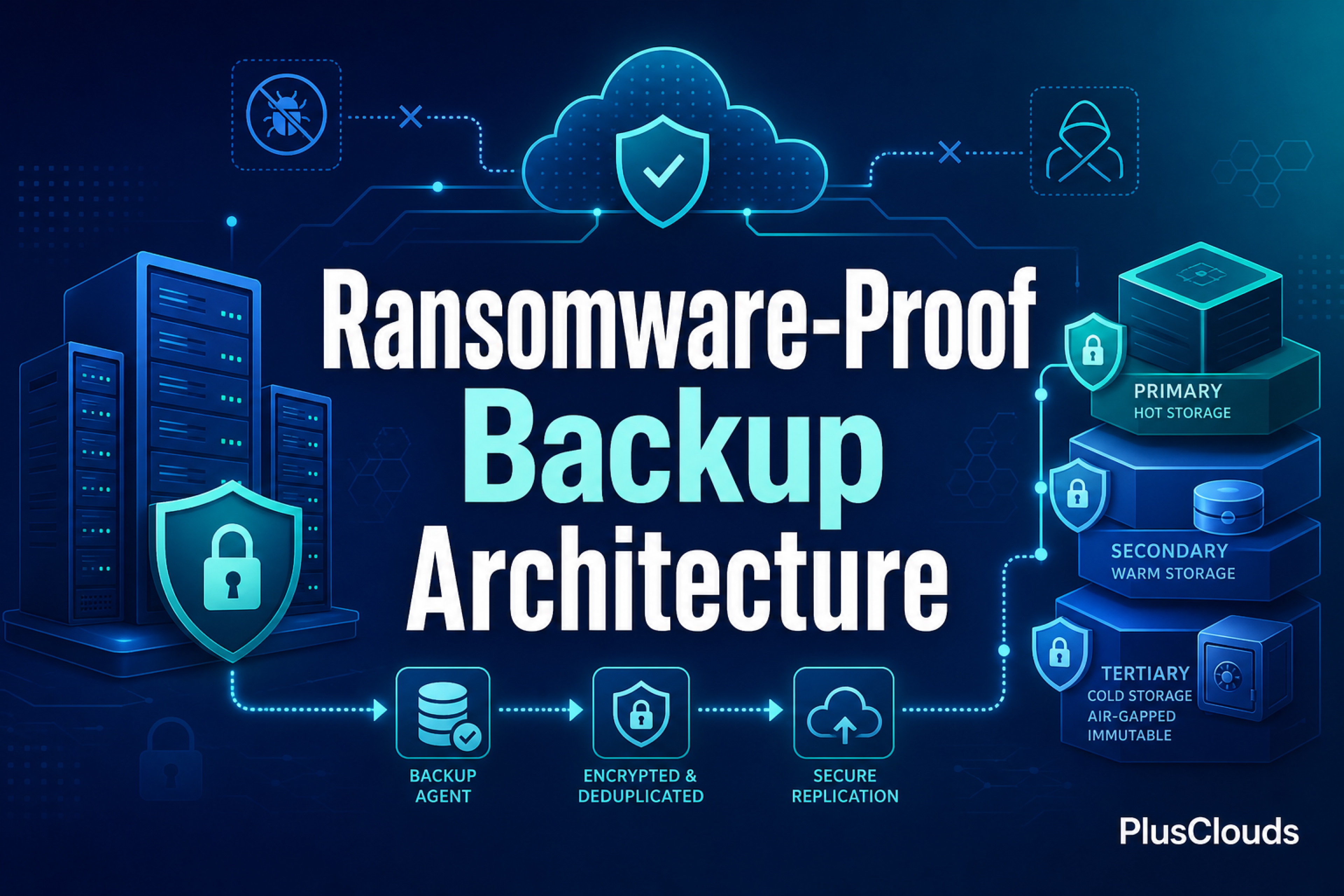 The 3-2-1-1 Backup Rule: How to Design a Ransomware-Proof Recovery Architecture on Cloud Infrastructure