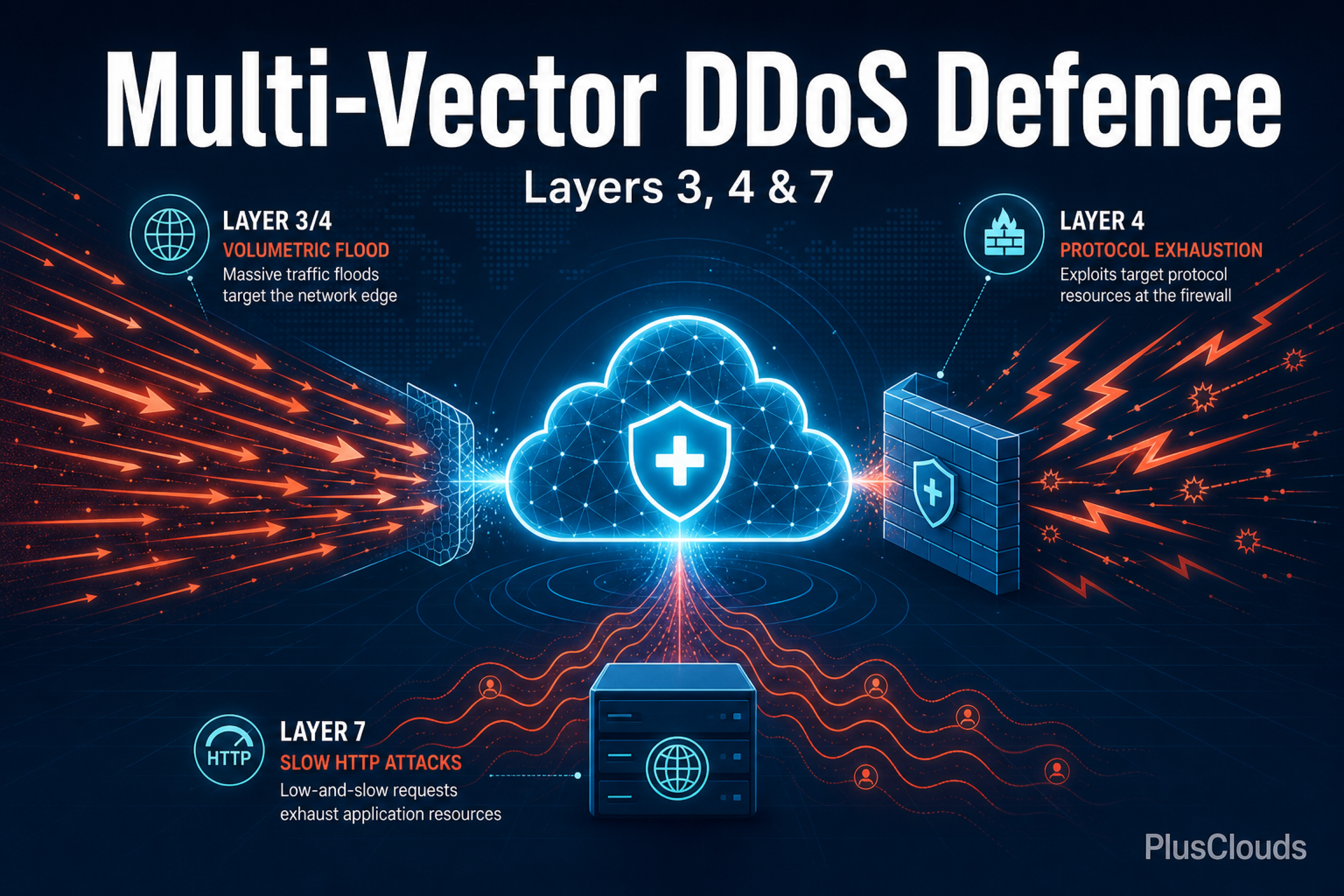 Multi-Vector DDoS in 2026: How to Defend Your Cloud Infrastructure When Attackers Hit Layers 3, 4, and 7 Simultaneously