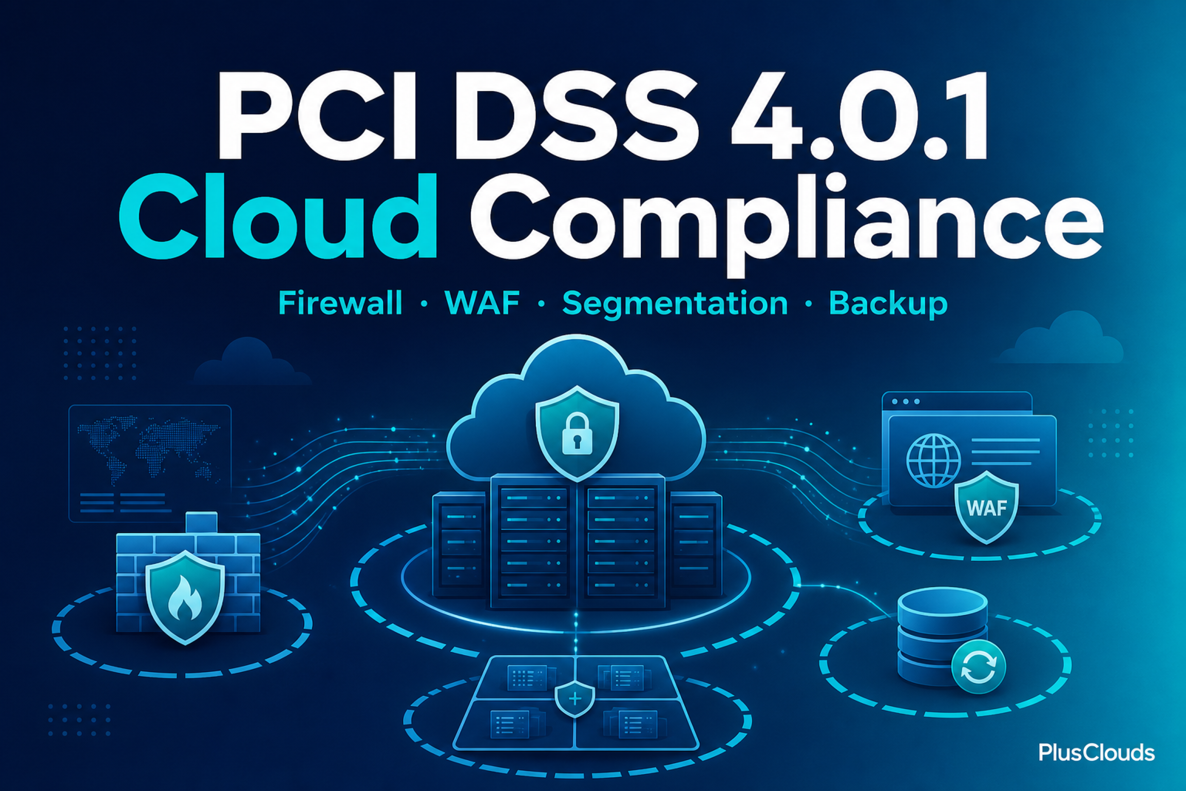 PCI DSS 4.0.1 Compliance on Cloud Infrastructure: The Firewall, WAF, Network Segmentation, and Backup Controls Every Payment Business Must Have in 2026